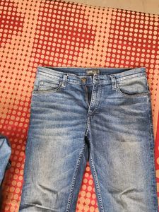 Lee Faded Blue Denim Jeans