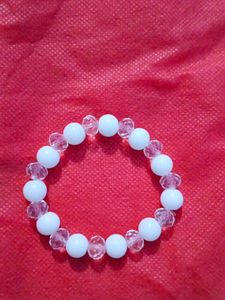 ONE AT JUST 99 Clear Quartz Beaded Bracelet