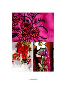 3sareeFloral &amp; Polka Dot Fabric Bundle