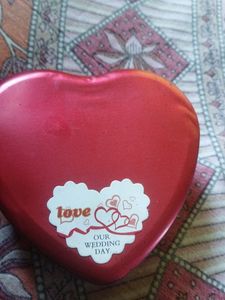 Heart Box With Doll N Roses