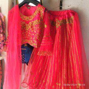 Rani Embroidered Lehenga Choli