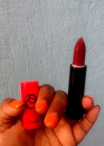 Oriflame Mini Cream Lipstick Shade Deep Red