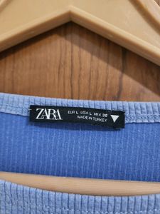 Pastel Blue Crop Top