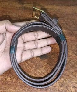 New Classic Brown Leather Belt