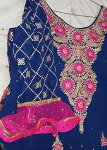 Full Suit Set With Duppata, Salwar