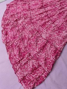 Boho Chic Paisley Print Skirt