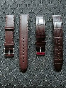 18mm Genuine Leather Watch Strap Combo