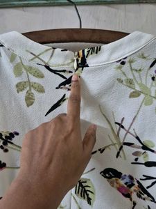 Printed Sleeveless Top