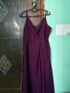 Elegant Purple Dress