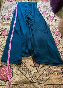 Teal Colour Kurta Sharara Set Size M