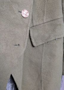 Olive Green women coat