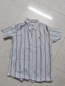 Striped US Polo Shirt