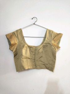 Elegant Gold Blouse