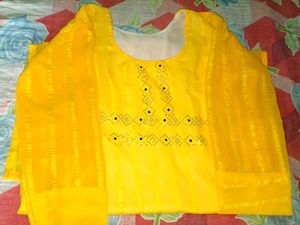 Saree And Top Combo