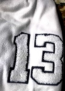 Red &amp; White Varsity Jacket