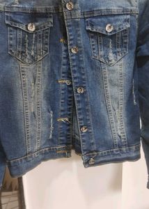 Denim Jacket Totally New ( M) Size