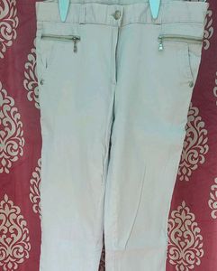 Beige Trousers