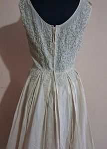 Vintage Boat Neck Dress
