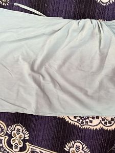 Ribbed Ruched Mini Skirt