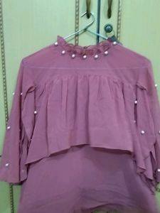 Nude Pink Pearl Top💖💗