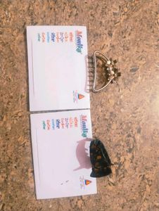 2 Hair Clutcher With head sticker