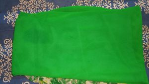Women Green Flaired Kurti