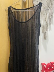 Black Coverup For The Beach