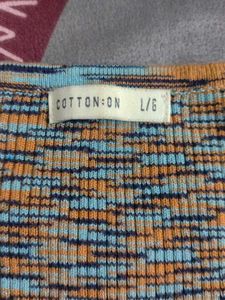 Patterned Knit Sweater
