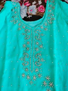 Heavy Chinnon Gharara Set