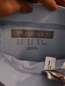 Light Blue Casual Leggings