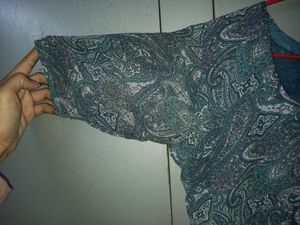Beautiful Long High Slit Georgette Kurti