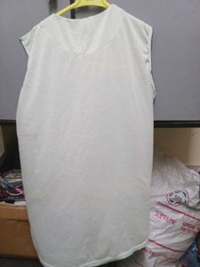 Vintage Embroidered Sleeveless Nightgown
