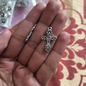 Cross Charms Set Of 6 Pcs Single Pck Available