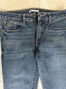 Zara Blue Denim Jeans