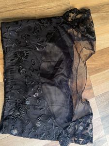 Net Embroidery Work Blouse