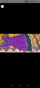 Purple Anarkali Dress