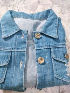 Distressed Denim Jacket