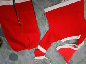 Beautiful Santa Dress With Caps For 2-4 Years Kids
