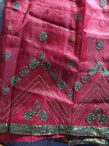 Elegant Pink Saree