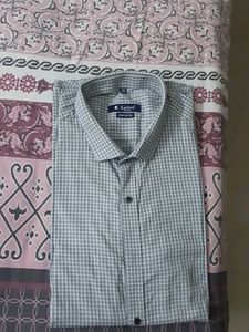 Karbon Pure Cotton Grid Shirt