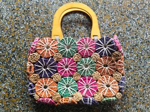 Vintage Woven Handbag