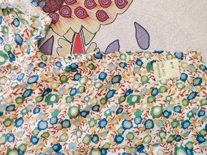 H&amp;M Floral Button-Down Shirt Never Used