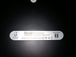 i Gear Bluetooth Keyboard