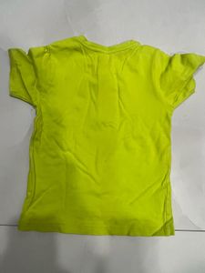 Lime Green Tshirt For Boys