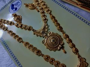 Bridal Jewellery Gold Plated Set Rani Har Dulhan