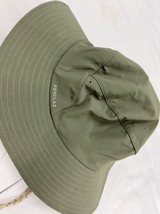 Decathlon Unisex Olive Green Hiking Sun Hat