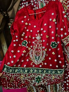 3 Piece Set Heavy Work Lehanga Very Beutiful ♥️