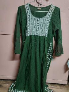 Elegant Green Kurta 💚✨✨