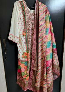 Elegant Printed Salwar Kameez Suit