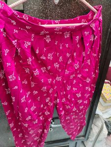 Pink Printed Jumpsuit